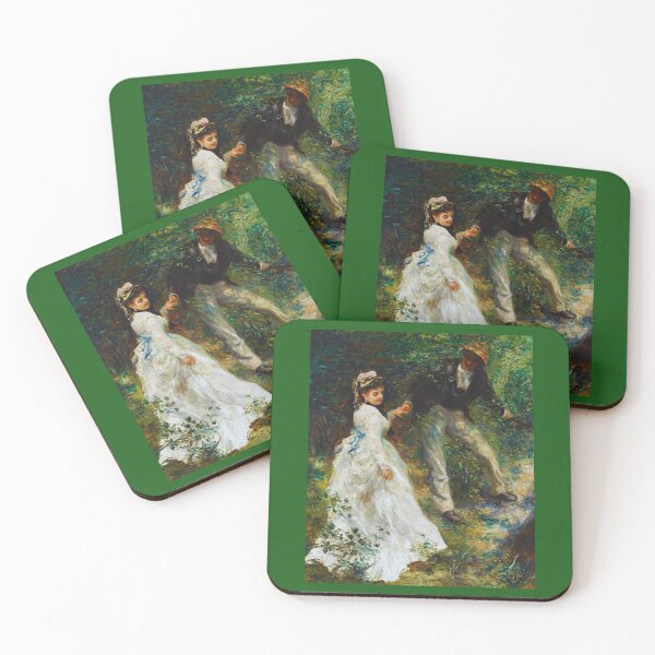 Item preview, La Promenade by Pierre Auguste Renoir designed and sold by VintageArtByIda.