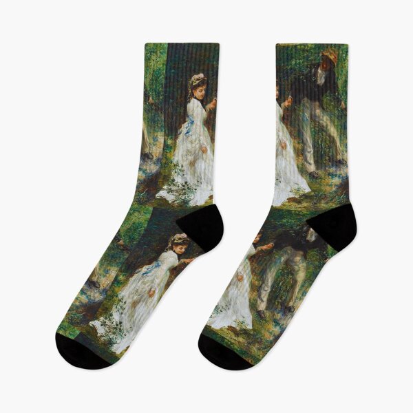 Item preview, La Promenade by Pierre Auguste Renoir designed and sold by VintageArtByIda.