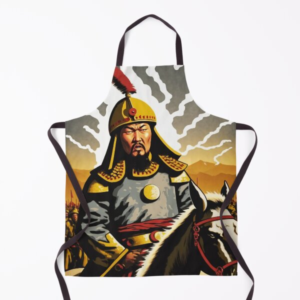 Item preview, Genghis Khan Pop Art designed and sold by iLabarum.