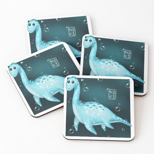 Item preview, Precious Little Plesiosaur (with background)! designed and sold by MallyMakesStuff.