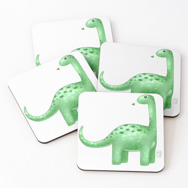 Item preview, Blissful Little Brachiosaur! designed and sold by MallyMakesStuff.