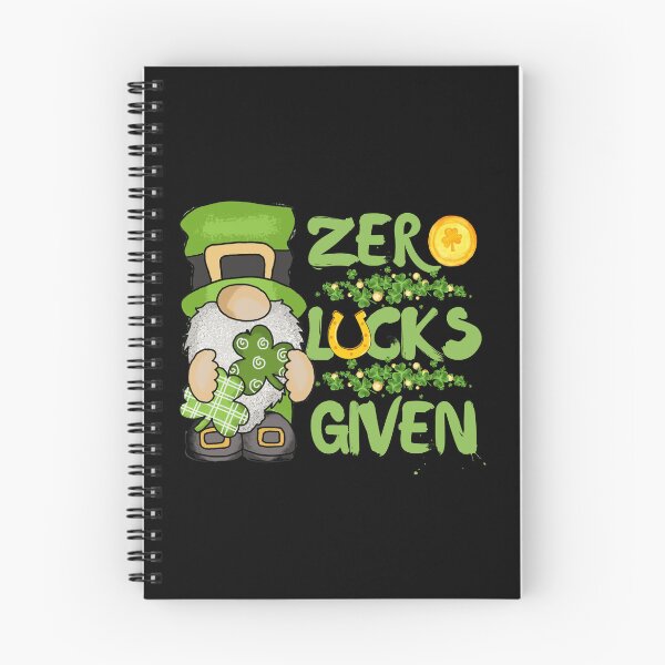 Item preview, ZERO LUCKS GIVEN designed and sold by Affyboss6.