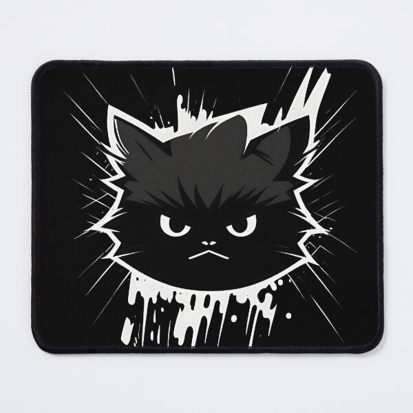 Item preview, Angry Cat Face designed and sold by john-ess.