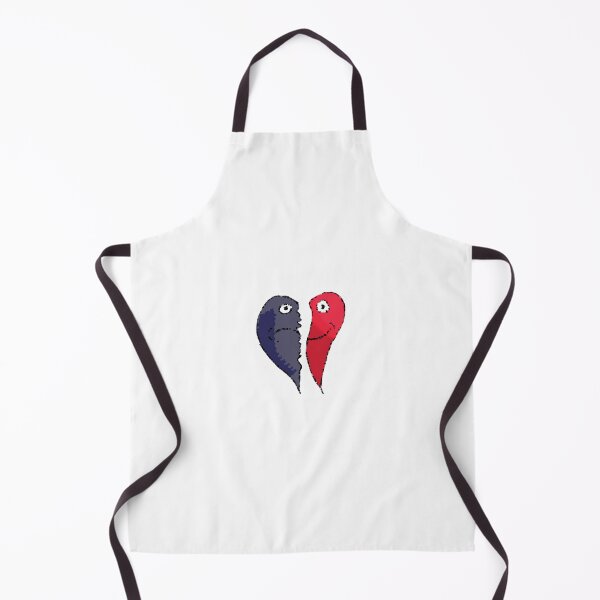 Item preview, Pixelated heart image ace hearts happy sad designed and sold by Coffeemerc117.