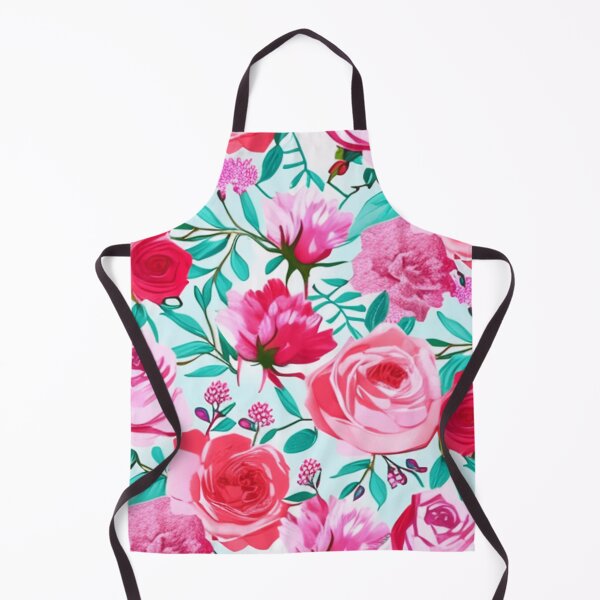 Item preview, Pastel floral pattern with roses and peonies designed and sold by Girly-Universe.