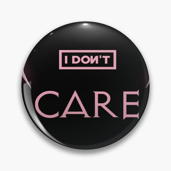 Item preview, I don´t care - pink and black style designed and sold by ImgByLili.