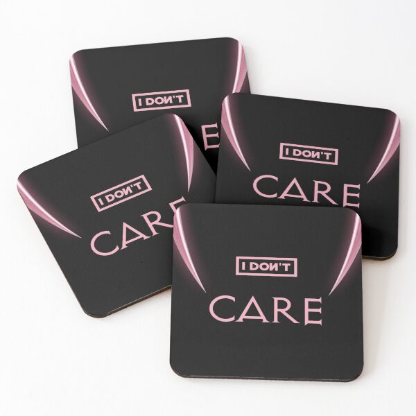 Item preview, I don´t care - pink and black style designed and sold by ImgByLili.