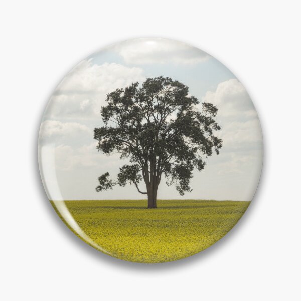 Item preview, Unique Landscape Nature Photography | Lone Tree in Canola Field designed and sold by leftaheadphoto.