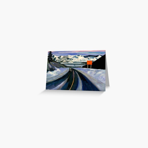 THE PASS Greeting Card