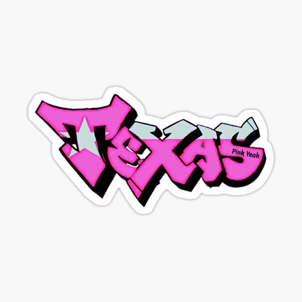 Aperçu de l'œuvre Motif de drapeau rose du Texas créée et vendue par Pink  Yeah.