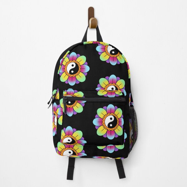 Item preview, Psychedelic Yin Yang flower designed and sold by Ghostboi54.