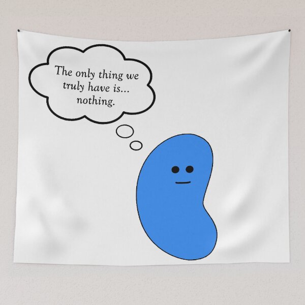 Item preview, Absurd Thoughts - Nothing (blue) designed and sold by AbsurdJellybean.
