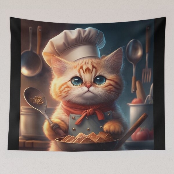 Item preview, Cat Chef: The funniest and most elegant cats in the kitchen with Cat Chef designed and sold by BeerBot.