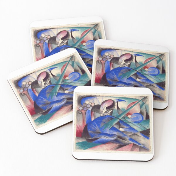 Item preview, Franz Marc Art Prints  Dreaming Horse  Franz Marc  designed and sold by TeeARTHY.