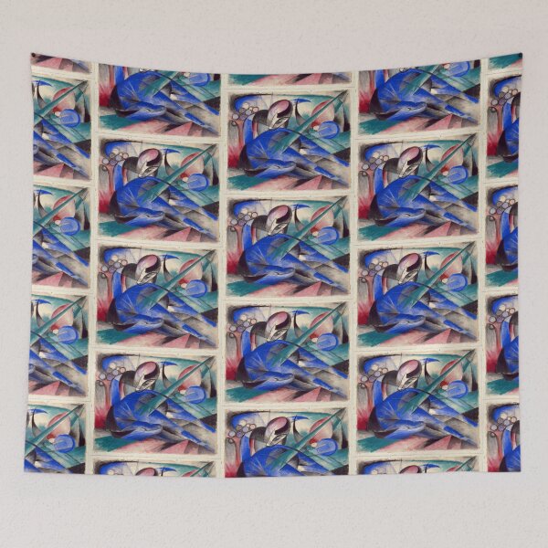 Item preview, Franz Marc Art Prints  Dreaming Horse  Franz Marc  designed and sold by TeeARTHY.