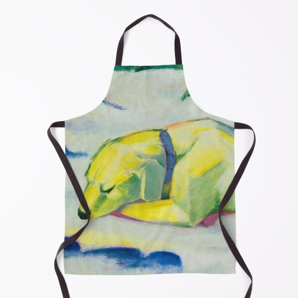 Item preview, Franz Marc Art Prints  Dog Lying in the Snow  Franz Marc  designed and sold by TeeARTHY.