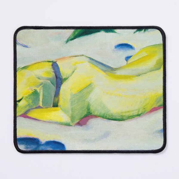 Item preview, Franz Marc Art Prints  Dog Lying in the Snow  Franz Marc  designed and sold by TeeARTHY.