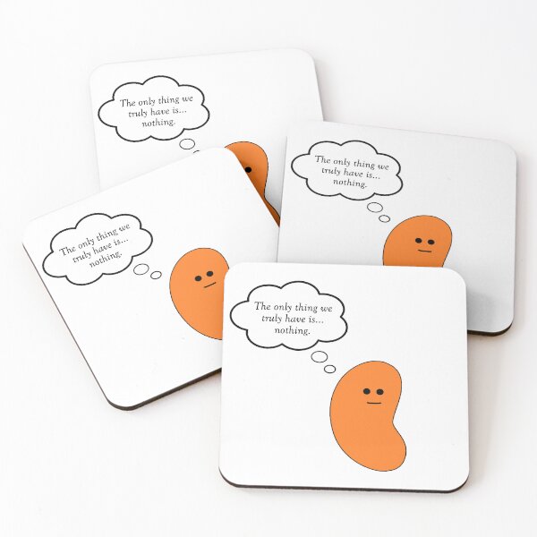 Item preview, Absurd Thoughts - Nothing (orange) designed and sold by AbsurdJellybean.