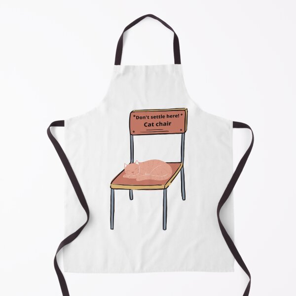Item preview, Don't Settle Here Cat Chair Lovely Cut Funny Gift designed and sold by My Shobs.