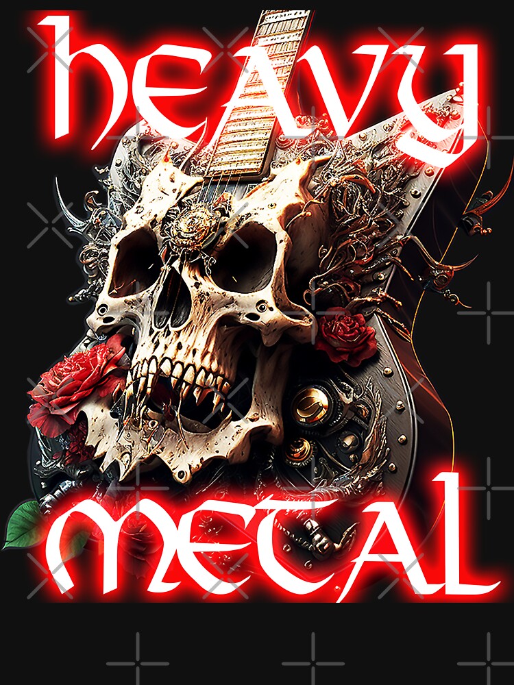 Thumbnail 7 of 7, Essential T-Shirt, Skull & Roses designed and sold by POST-VANITAS.