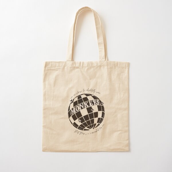 Arctic Monkeys mirrorball Cotton Tote Bag
