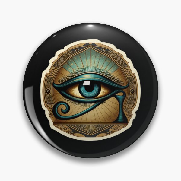 Item preview, mystical occult eye of horus alchemy symbol designed and sold by LuckyRonin.