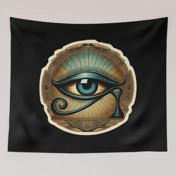 Item preview, mystical occult eye of horus alchemy symbol designed and sold by LuckyRonin.
