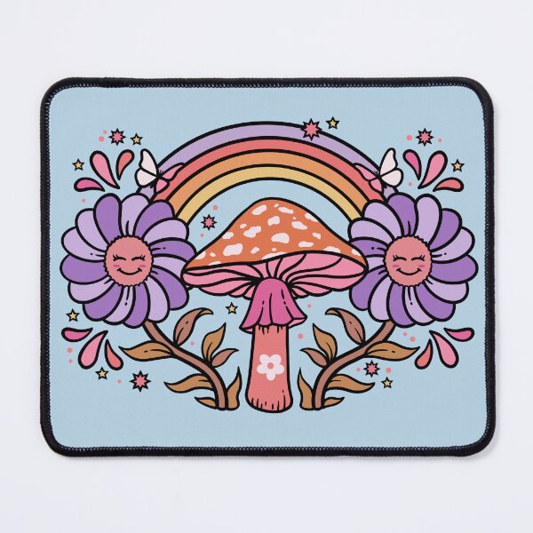 Item preview, Happy Hippie Mushroom Love designed and sold by Ghostboi54.
