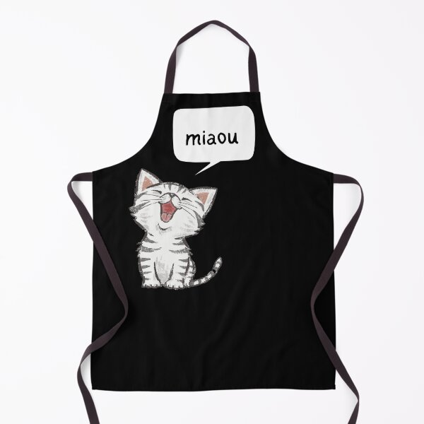 Item preview, French chat miaou designed and sold by Voici.
