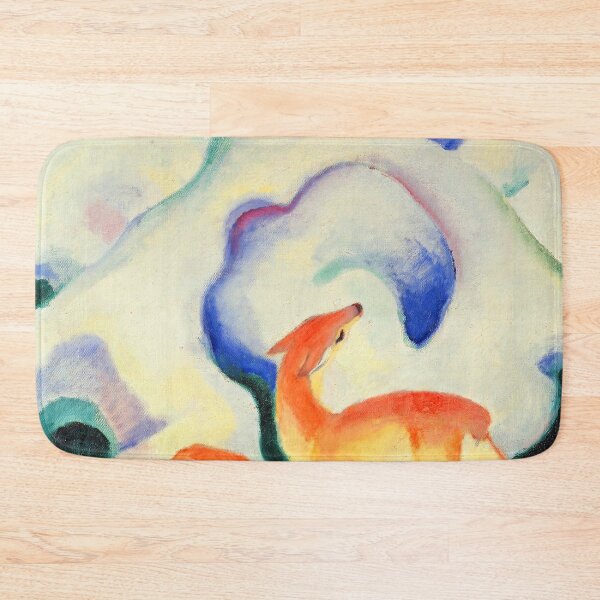 Item preview, Franz Marc Art Prints  Deer in the Snow  Franz Marc  designed and sold by TeeARTHY.