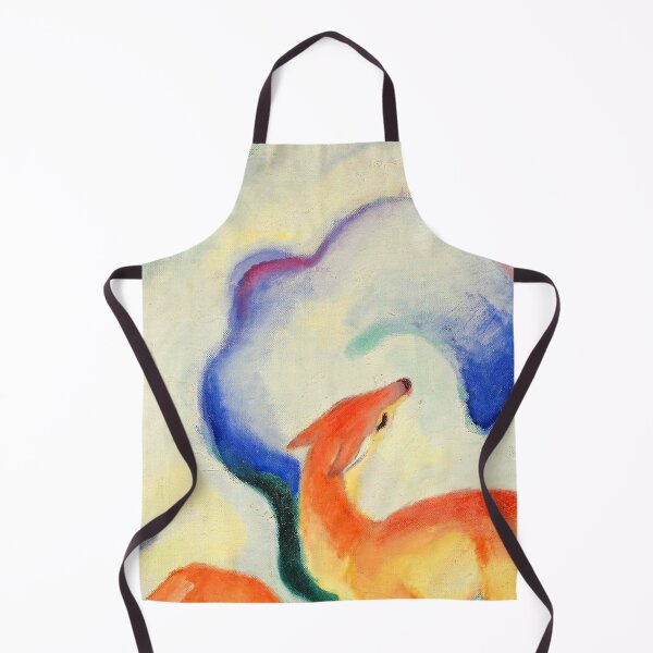 Item preview, Franz Marc Art Prints  Deer in the Snow  Franz Marc  designed and sold by TeeARTHY.