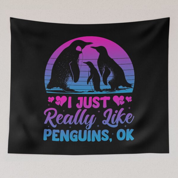 Item preview, I Just Really Like Penguins OK For Penguin Lover - Funny Penguin designed and sold by naworas.