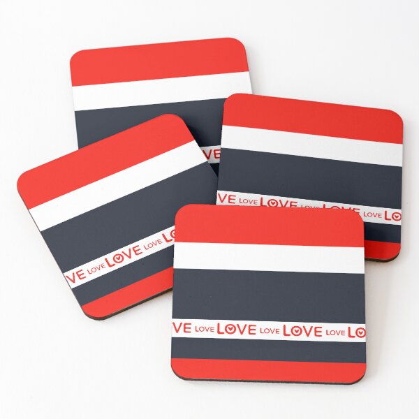 Item preview, red black love designed and sold by ArtKseniia.