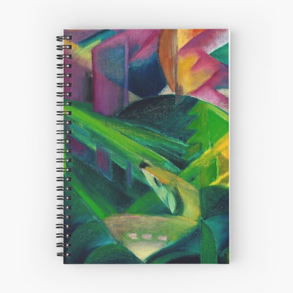 Item preview, Franz Marc Art Prints  Deer in the monastery garden  Franz Marc  designed and sold by TeeARTHY.
