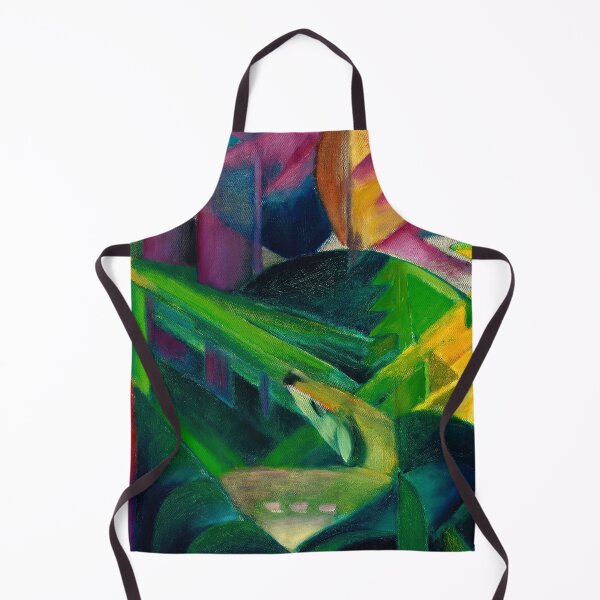 Item preview, Franz Marc Art Prints  Deer in the monastery garden  Franz Marc  designed and sold by TeeARTHY.