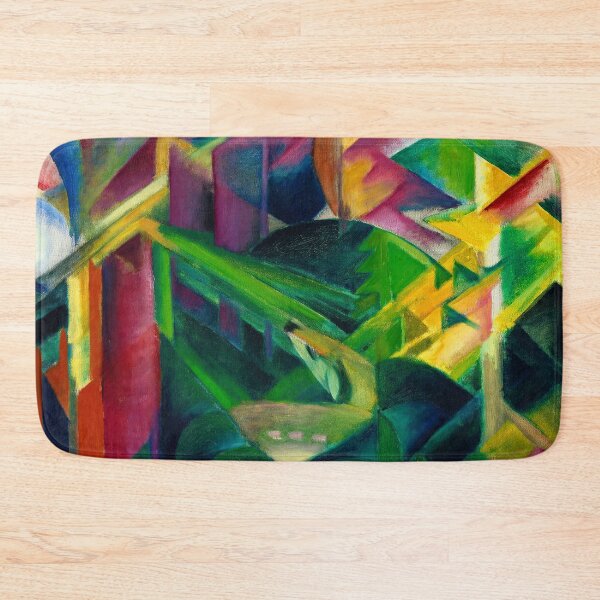 Item preview, Franz Marc Art Prints  Deer in the monastery garden  Franz Marc  designed and sold by TeeARTHY.