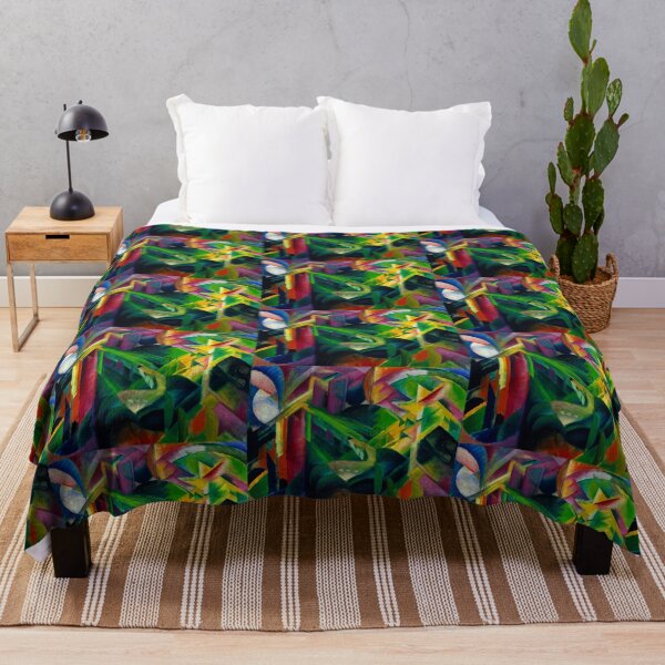 Item preview, Franz Marc Art Prints  Deer in the monastery garden  Franz Marc  designed and sold by TeeARTHY.