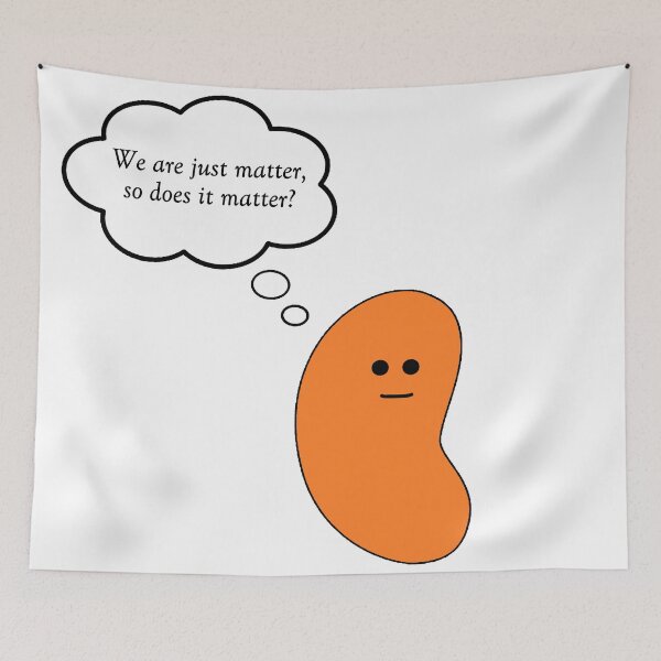 Item preview, Absurd Thoughts - Matter (orange) designed and sold by AbsurdJellybean.