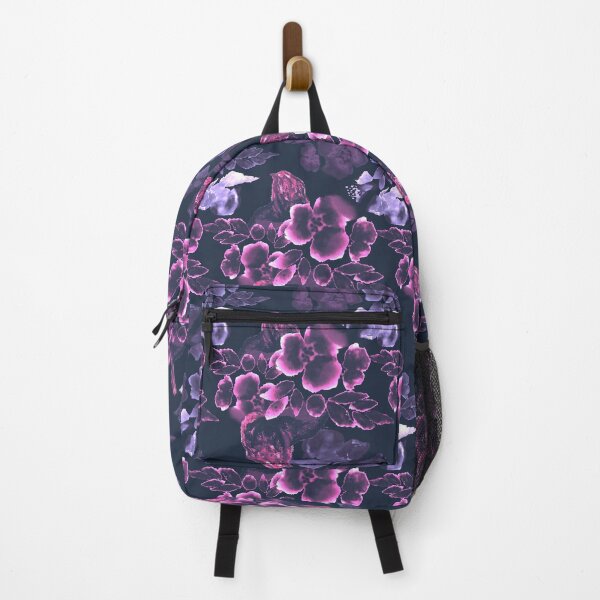 Item preview, Glowing Pink and Burgundy Floral Pattern designed and sold by Almarticos.