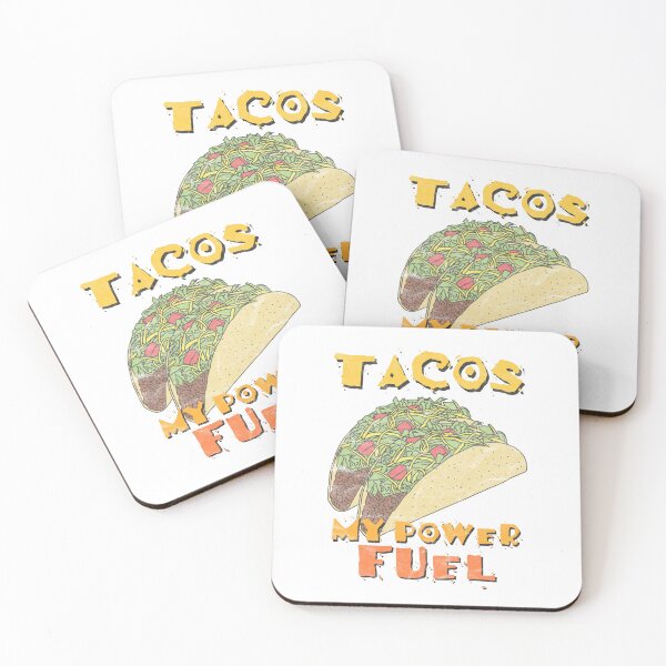 Item preview, Tacos, My Power Fuel designed and sold by GeekPopDesigns.