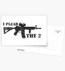 I plead the 2nd Postcards