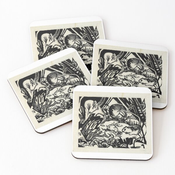 Item preview, Franz Marc Art Prints  Animal legend  Franz Marc  designed and sold by TeeARTHY.