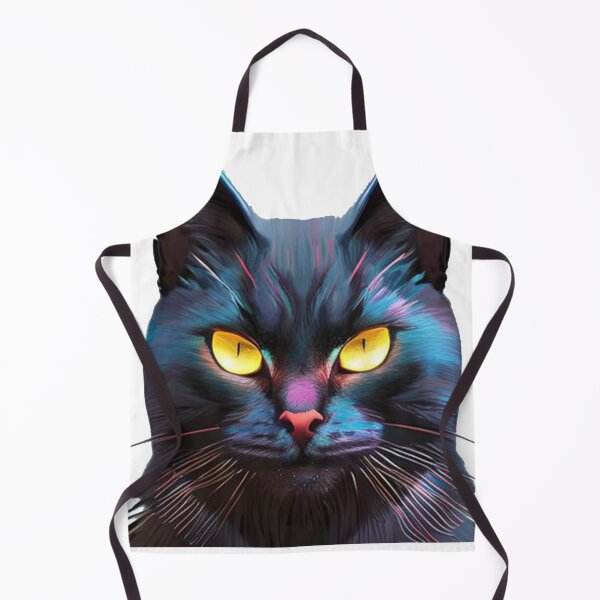 Item preview, Cyberpunk Black Cat: A Futuristic Feline Adventure designed and sold by MoStorish.
