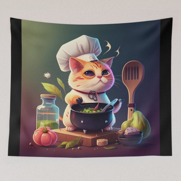 Item preview, Cat Chef: The funniest and most elegant cats in the kitchen with Cat Chef designed and sold by BeerBot.