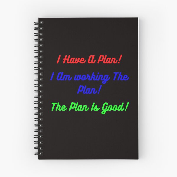 Item preview, I Have A Plan! designed and sold by hazelknott.