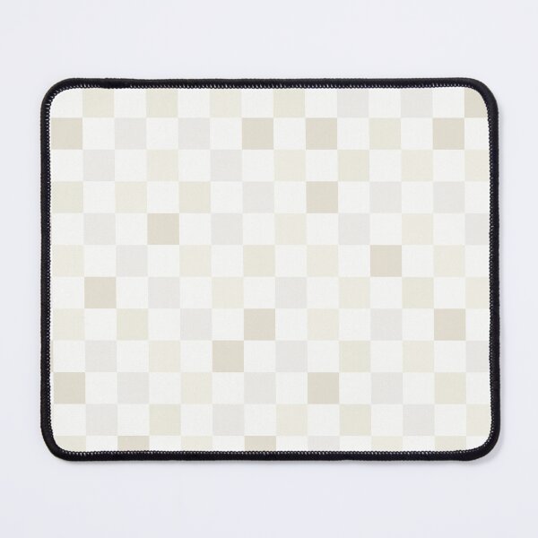 Item preview, Checkerboard Check Pattern in Pale Light Nearly White Beige Tones designed and sold by kierkegaard.