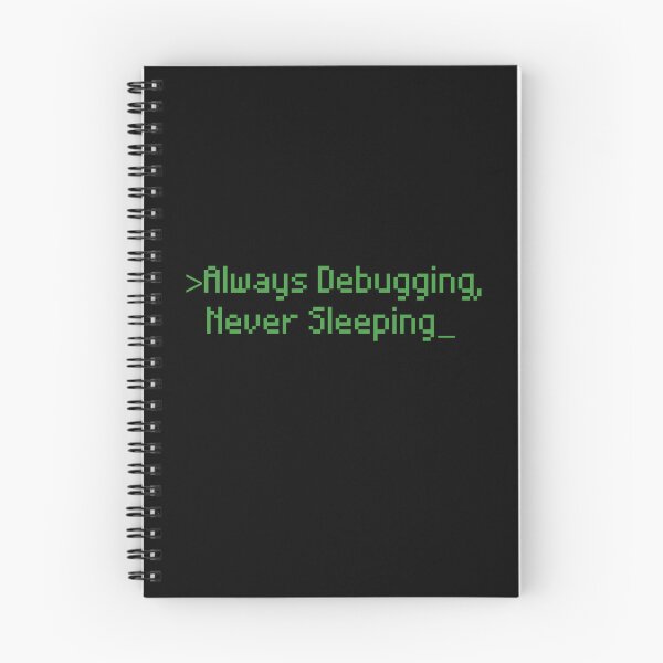 Artikelvorschau, Immer Debuggen, nie schlafen entworfen und verkauft von LeoLabs.