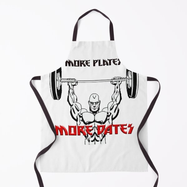 Item preview, More plates more dates. creative gym quote designed and sold by bruhnopestore.