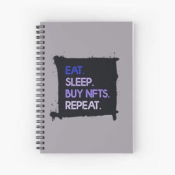 Item preview, Eat Sleep Buy NFT Repeat Crypto designed and sold by The-Vault.