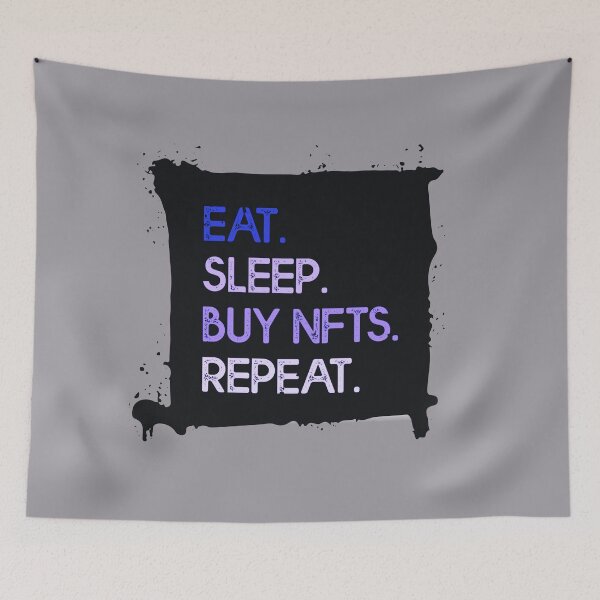 Item preview, Eat Sleep Buy NFT Repeat Crypto designed and sold by The-Vault.
